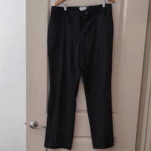 Calvin Klein Black Dress Pants Elegant Straight Leg